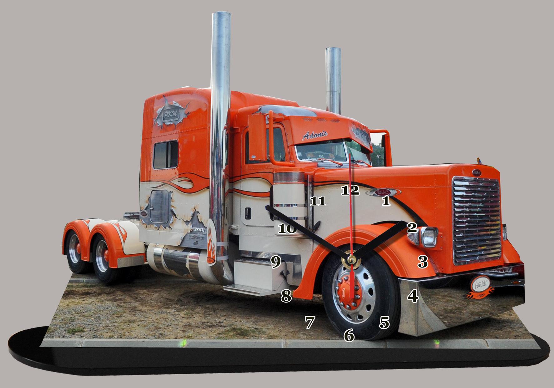 Camion truck Peterbilt Motors Company 01 orange