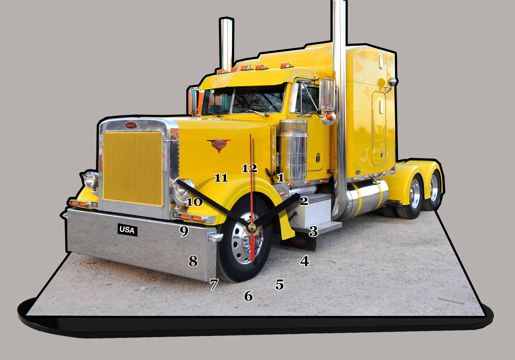 Camion truck Peterbilt Motors Company 02 jaune